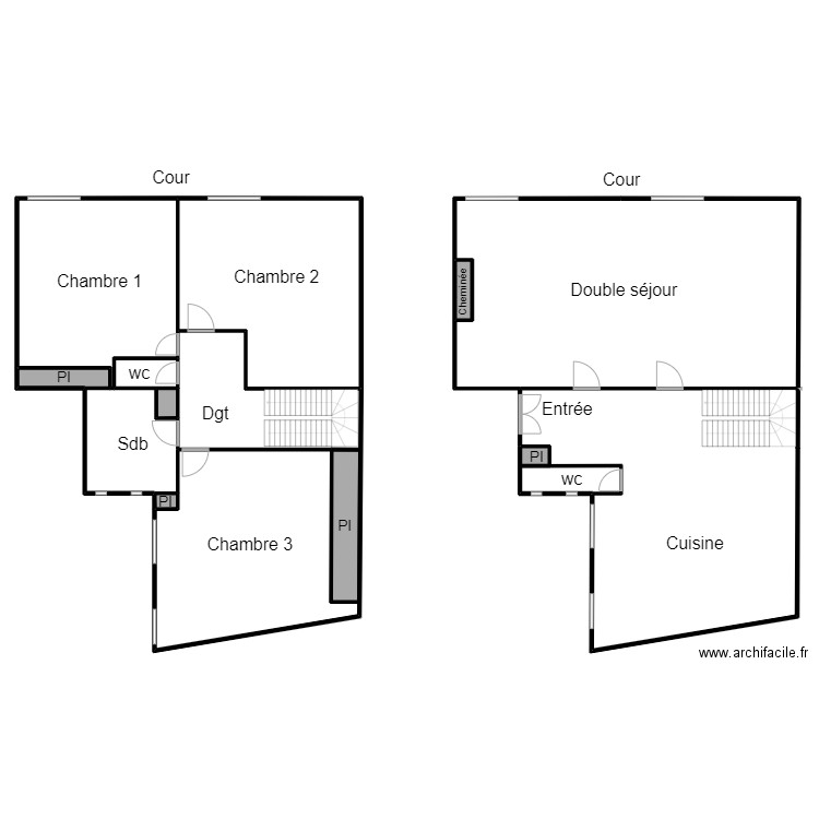 SNA. Plan de 0 pièce et 0 m2