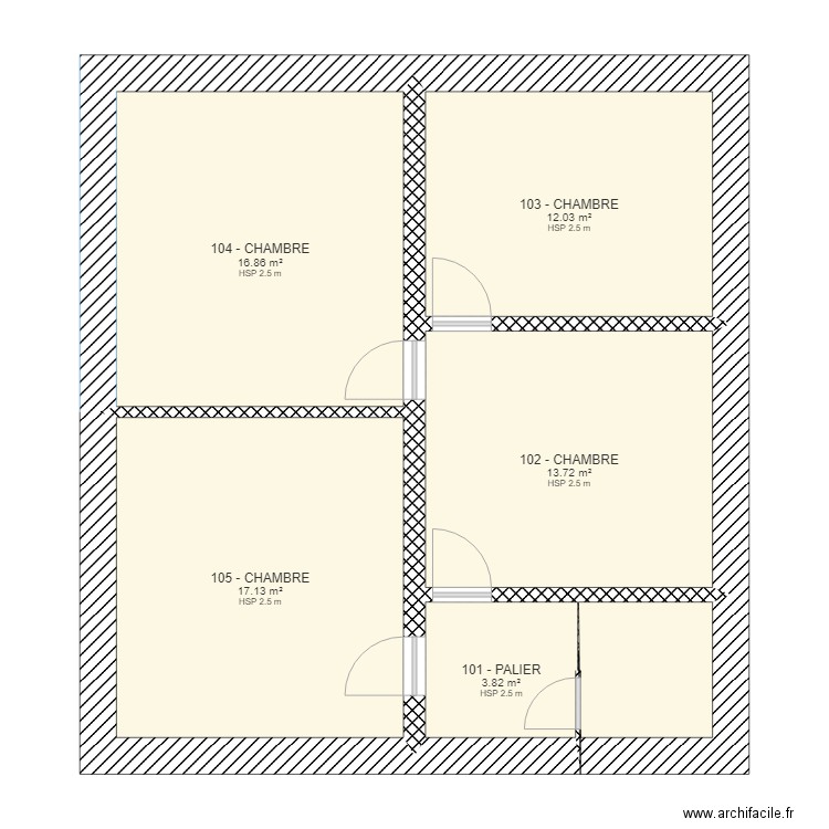 MONDELANGE SADOCCO R Niv COMBLES1. Plan de 0 pièce et 0 m2