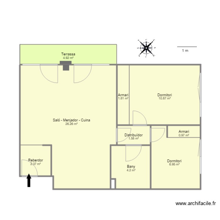 EDIFICI ARTIC I  1 5 C LA VENA ENCAMP. Plan de 0 pièce et 0 m2