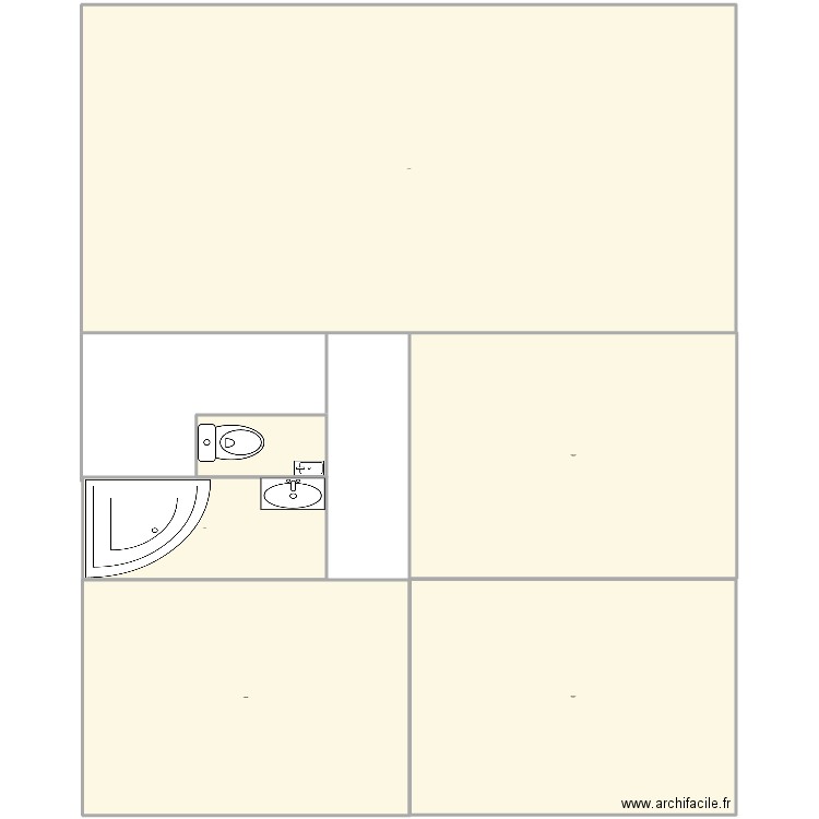 Petit Lucass. Plan de 6 pièces et 2706 m2