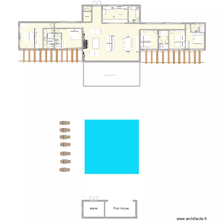 ma maison. Plan de 