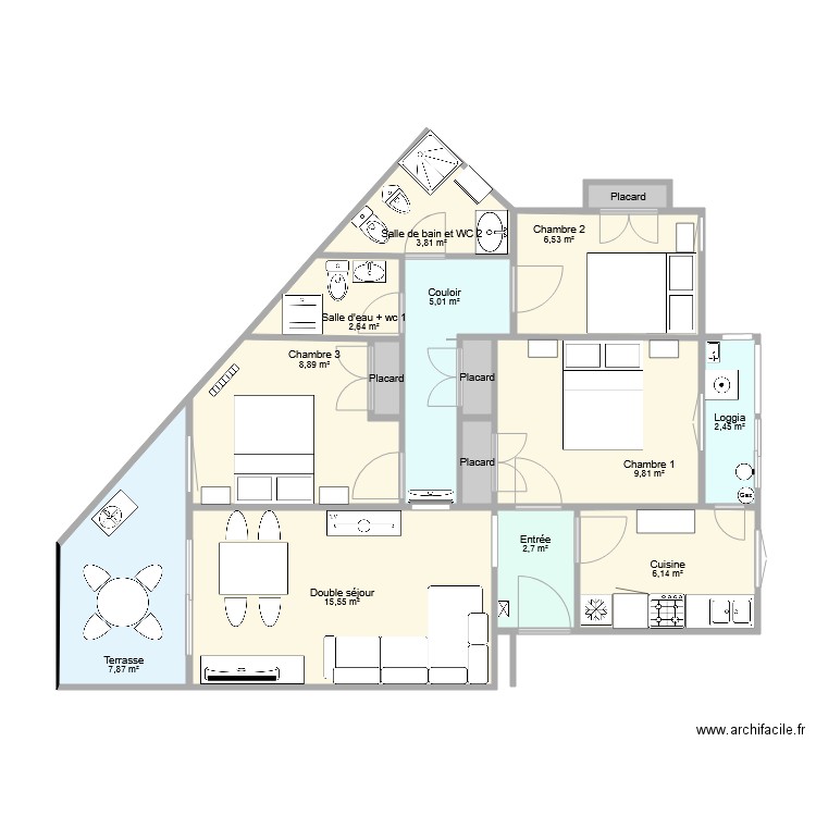 EMPORDA C1A. Plan de 0 pièce et 0 m2
