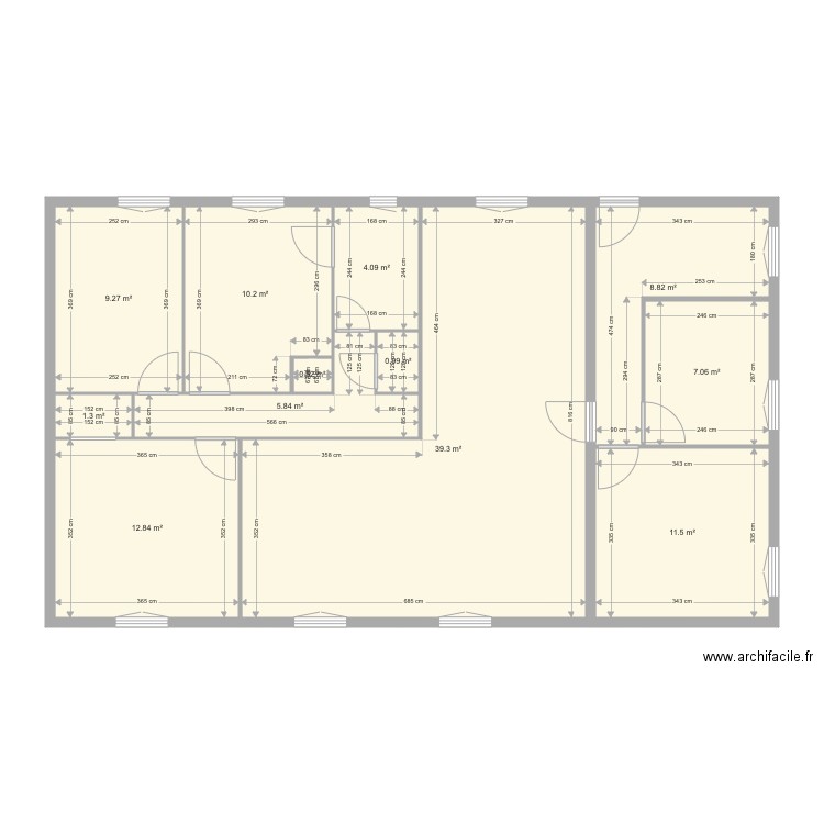 maison Eyguieres 3. Plan de 12 pièces et 112 m2