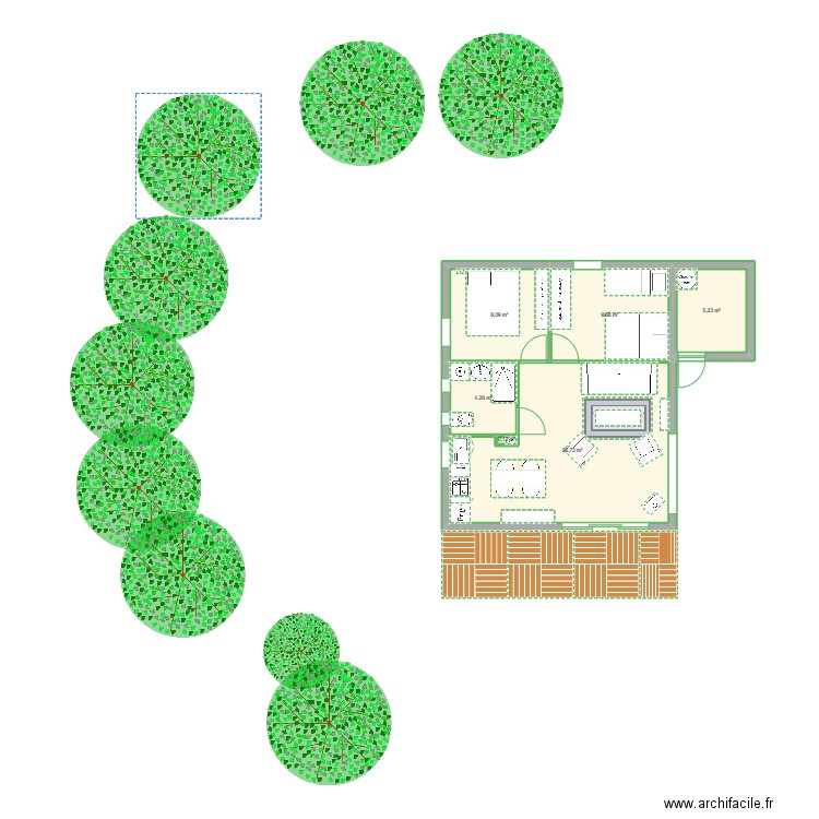 talaris. Plan de 0 pièce et 0 m2