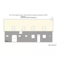 Bogon plan de facades et toit (sud)