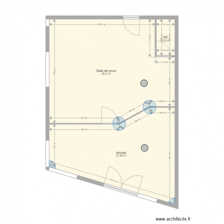 Plan BRUNET FORMATION Tours Nord. Plan de 0 pièce et 0 m2