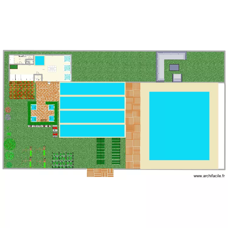 jardin hiper ultra stile mega classe. Plan de jardin hiper ultra stile mega classe. Plan de