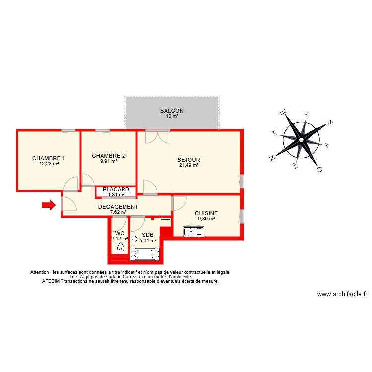 BI 7325. Plan de 0 pièce et 0 m2