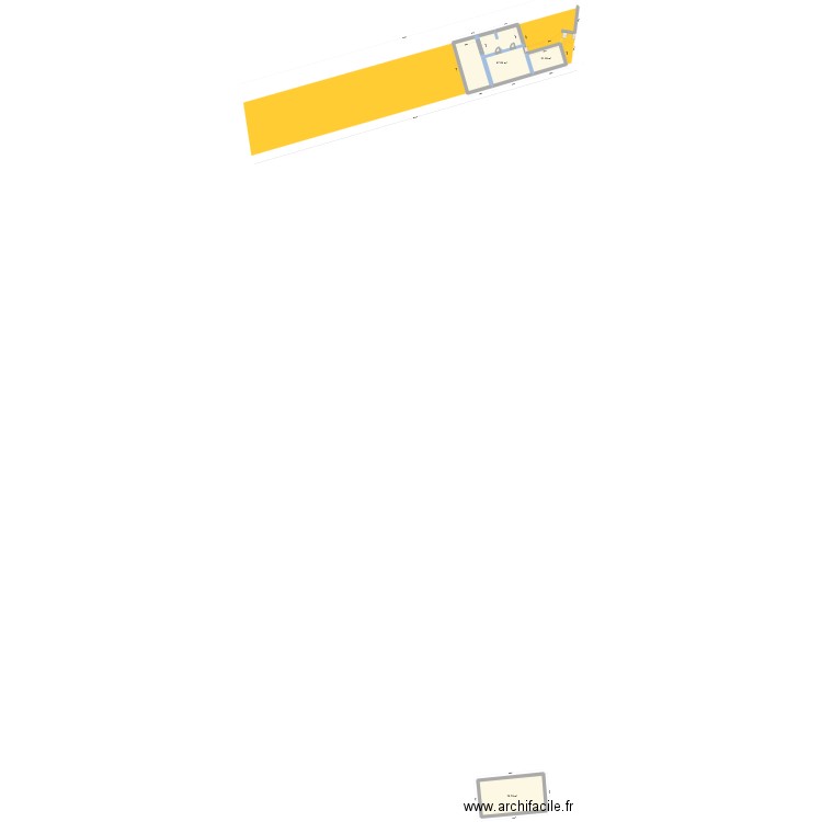 Frères Camus. Plan de 3 pièces et 190 m2