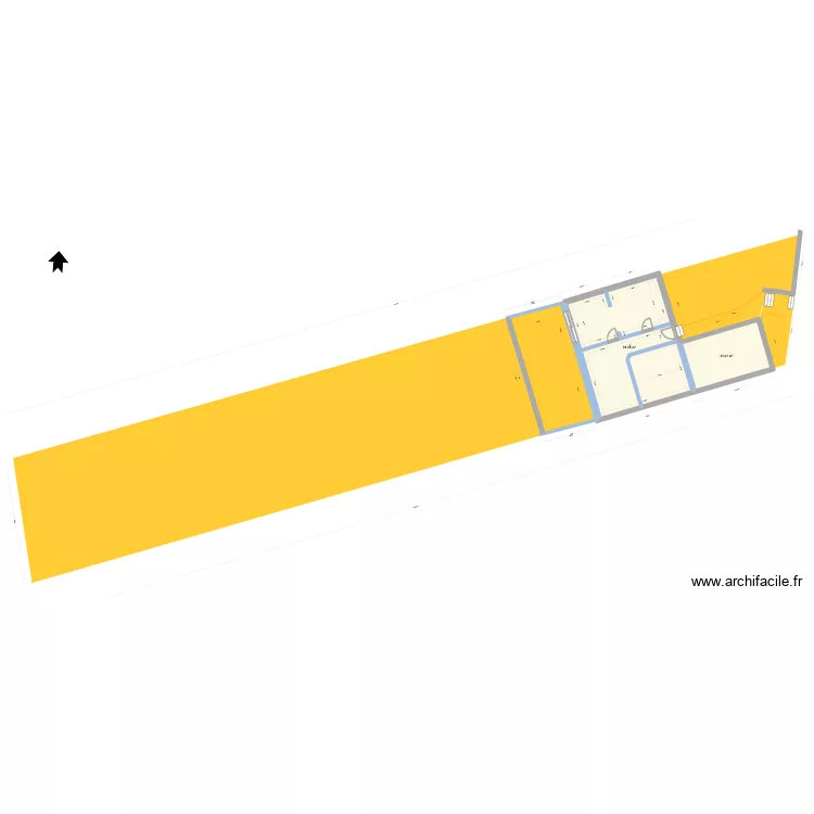 Fr&egrave;res Camus. Plan de 2  et 83 m²