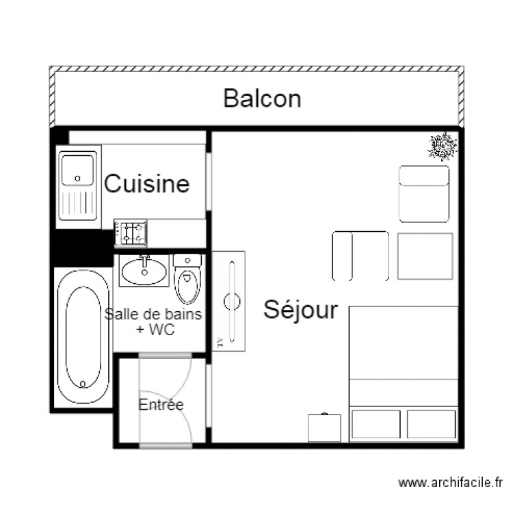 JALOTIER. Plan de 0 pièce et 0 m2