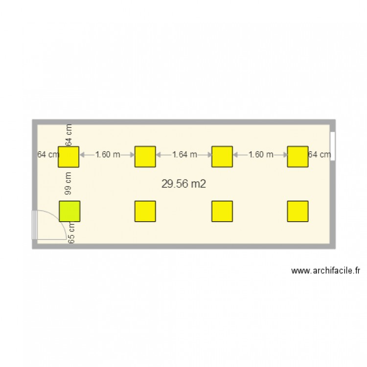 boucherie MICHEL FAVRE. Plan de 0 pièce et 0 m2