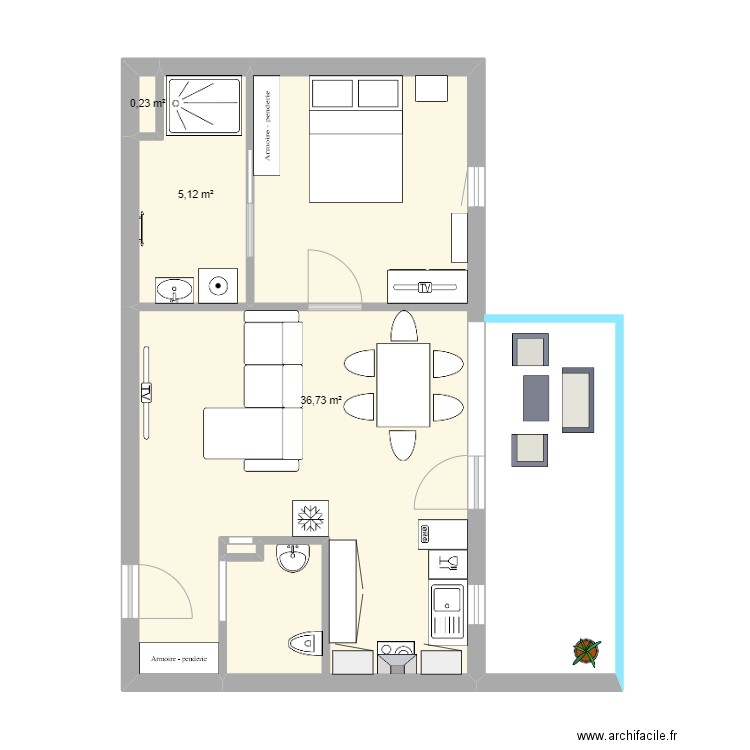 Victoria . Plan de 0 pièce et 0 m2