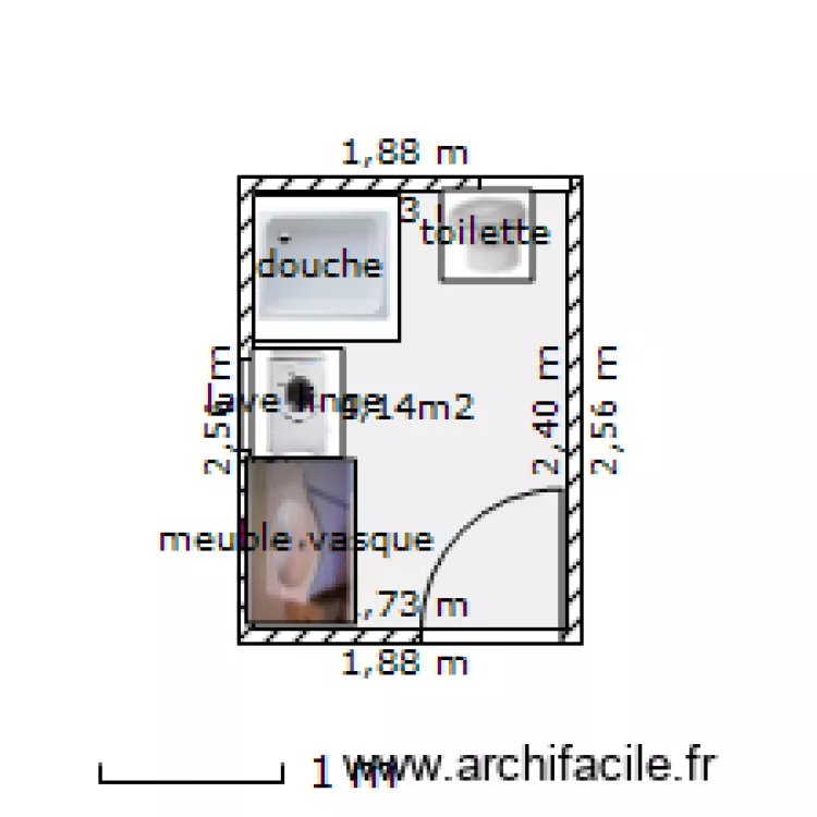 chambre1. Plan de chambre1. Plan de