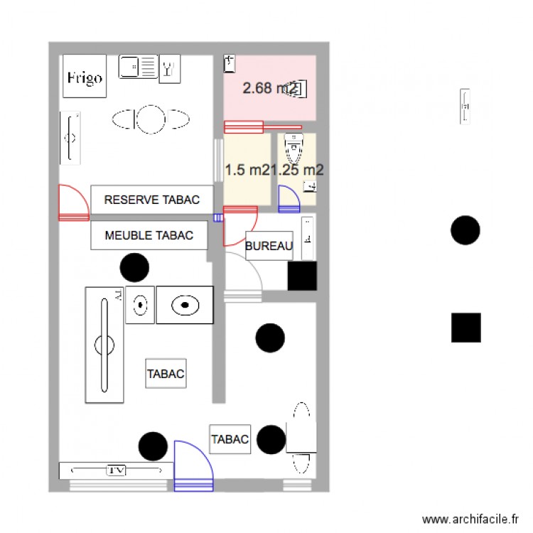 Plan ABSOLUT COFFEE. Plan de 0 pièce et 0 m2