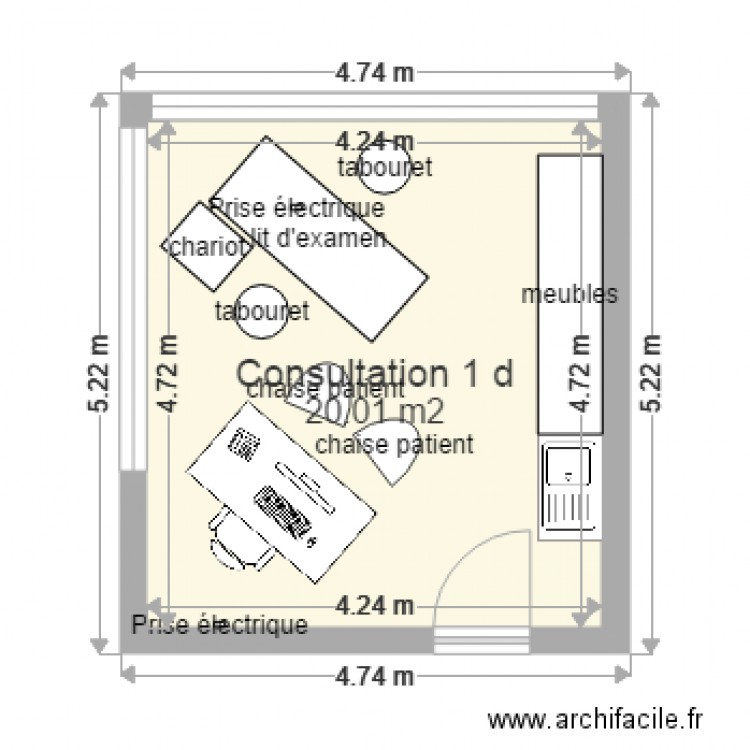 Consultation 1 d. Plan de 0 pièce et 0 m2