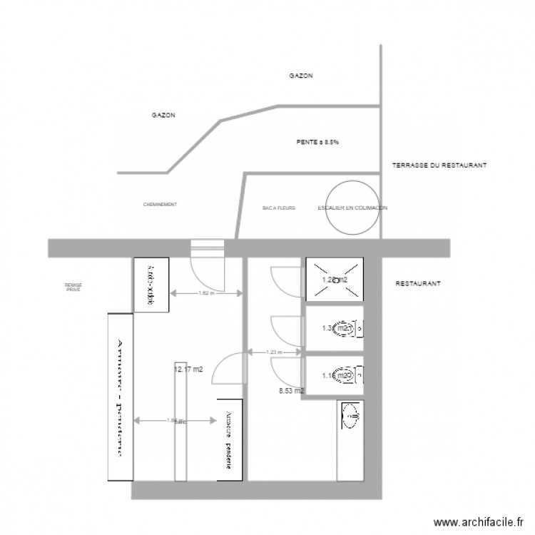 LES FAIRWAYS. Plan de 0 pièce et 0 m2