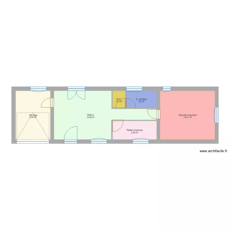 Pavillon AFPA. Plan de Pavillon AFPA. Plan de