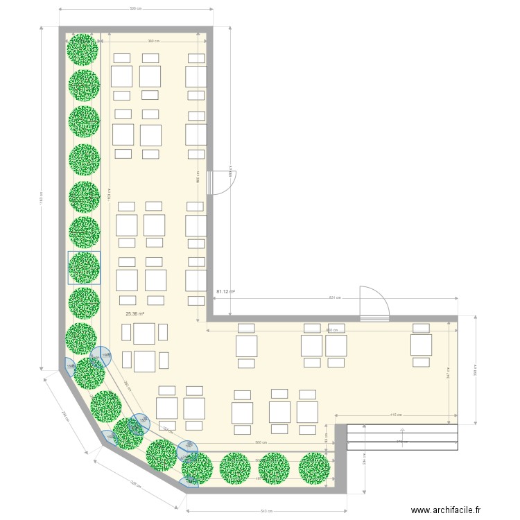 athénée. Plan de 0 pièce et 0 m2