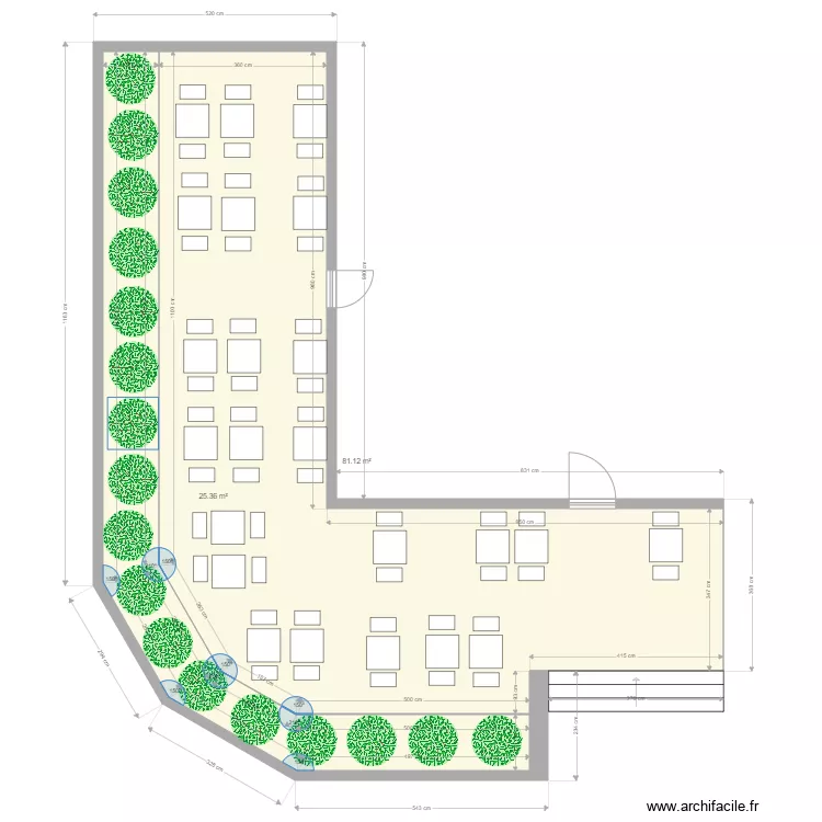 ath&eacute;n&eacute;e. Plan de 