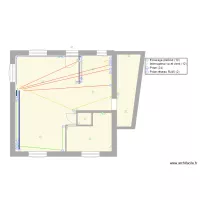 plan maison &eacute;tage elec