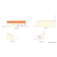Façades après modification d'implantation