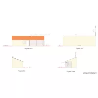 Fa&ccedil;ades apr&egrave;s modification d'implantation