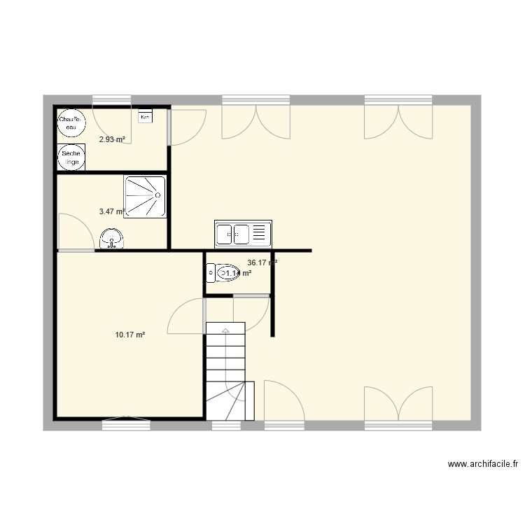 omombo. Plan de 0 pièce et 0 m2