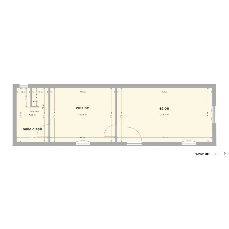 rdc Vauthier Chelan. Plan de 0 pièce et 0 m2
