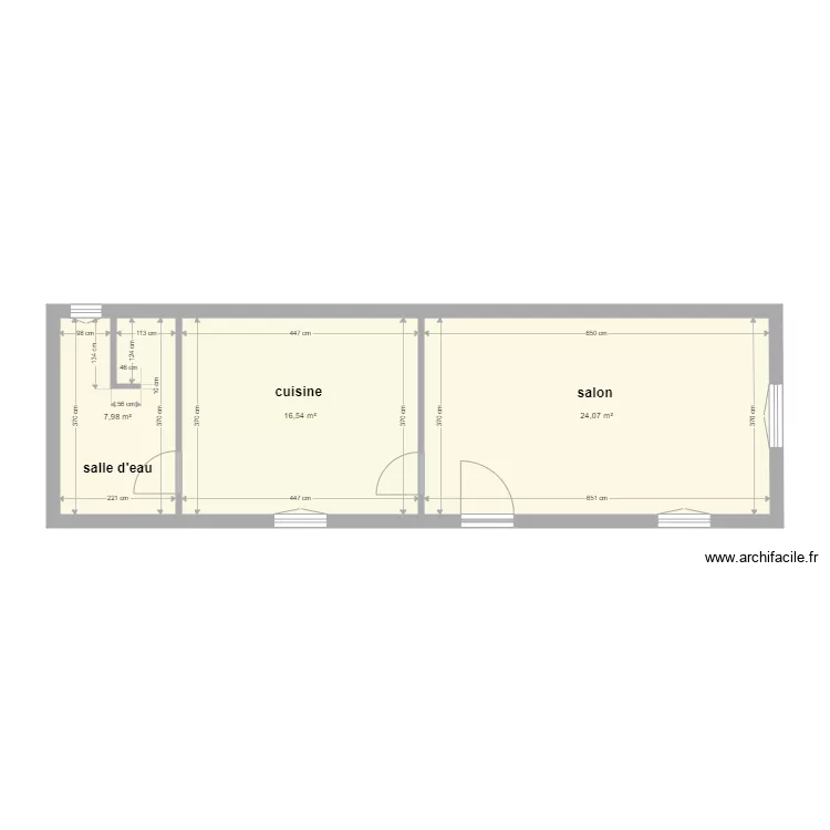 rdc Vauthier Chelan. Plan de 