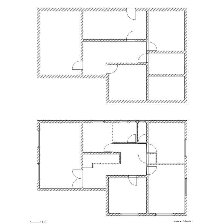 COUPELON - ERSTEIN. Plan de 