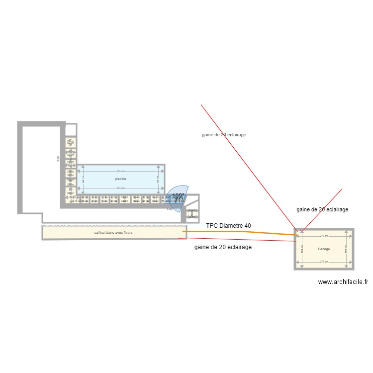 fernadez porge ok. Plan de 19 pièces et 19 m2