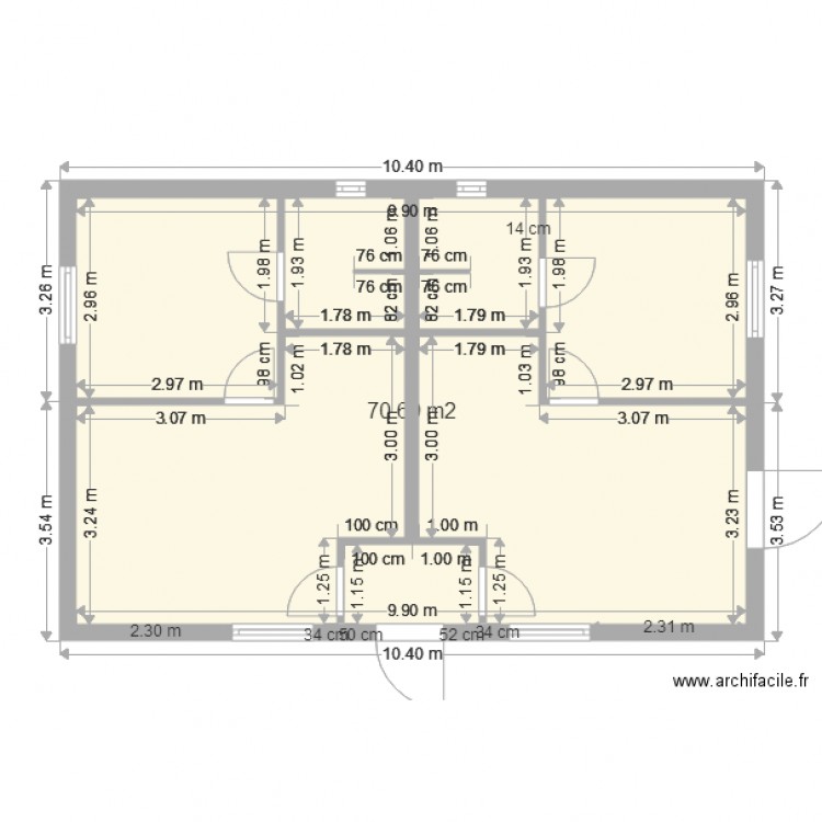 re dernier. Plan de 0 pièce et 0 m2