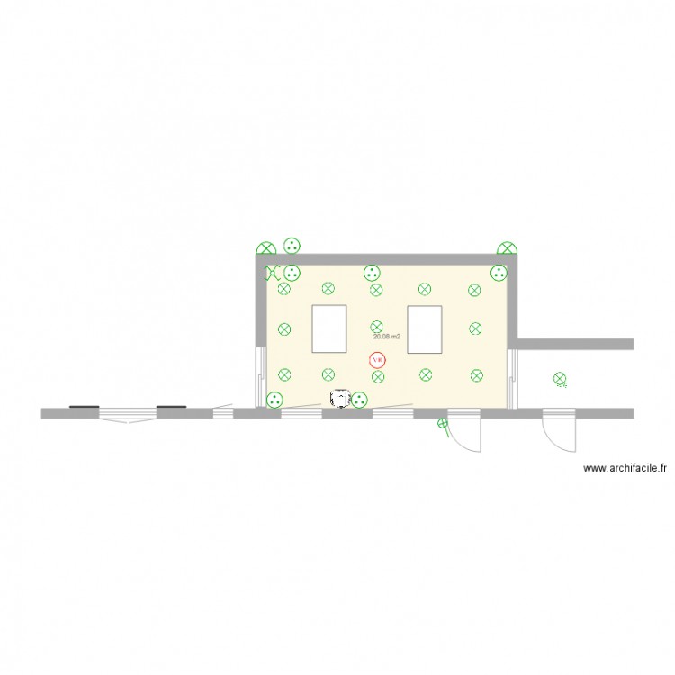 RAVENEL veranda. Plan de 0 pièce et 0 m2