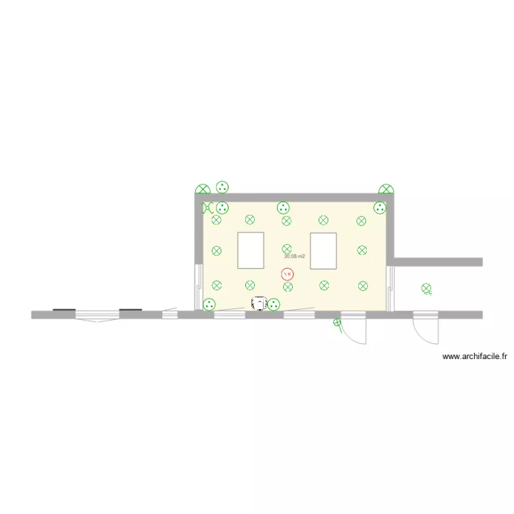 RAVENEL veranda. Plan de RAVENEL veranda. Plan de