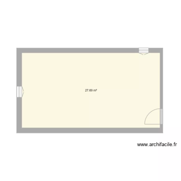 Appartement 1er étage droit. Plan de Appartement 1er étage droit. Plan de