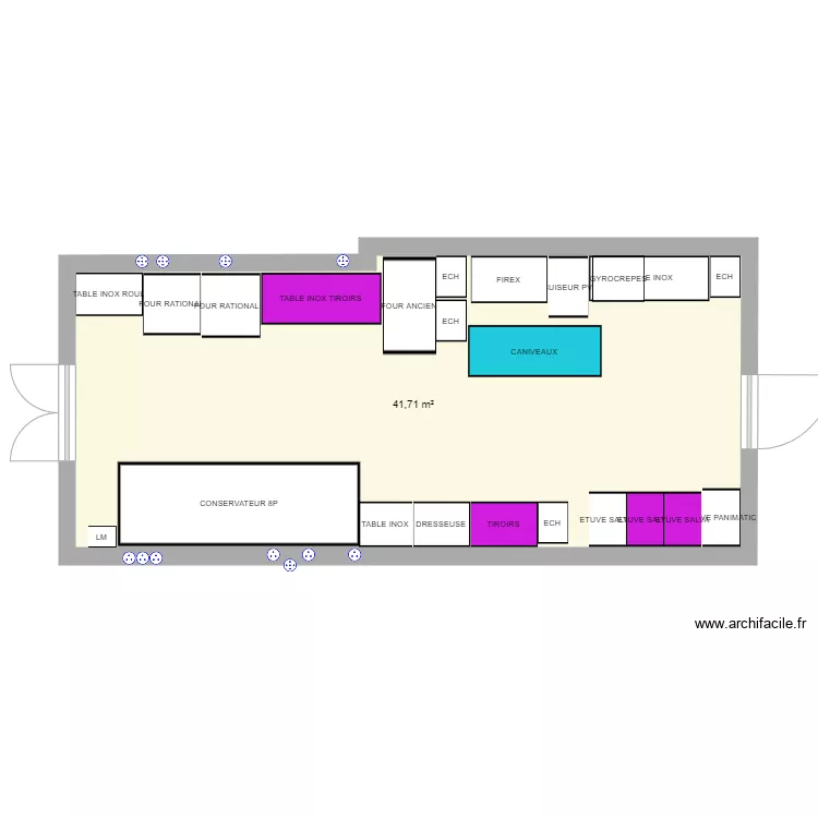CUISSON 2021. Plan de 