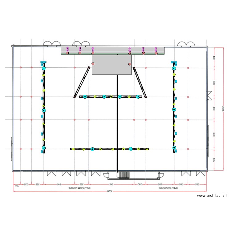 implantation Hilton Trafigura v1. Plan de 0 pièce et 0 m2