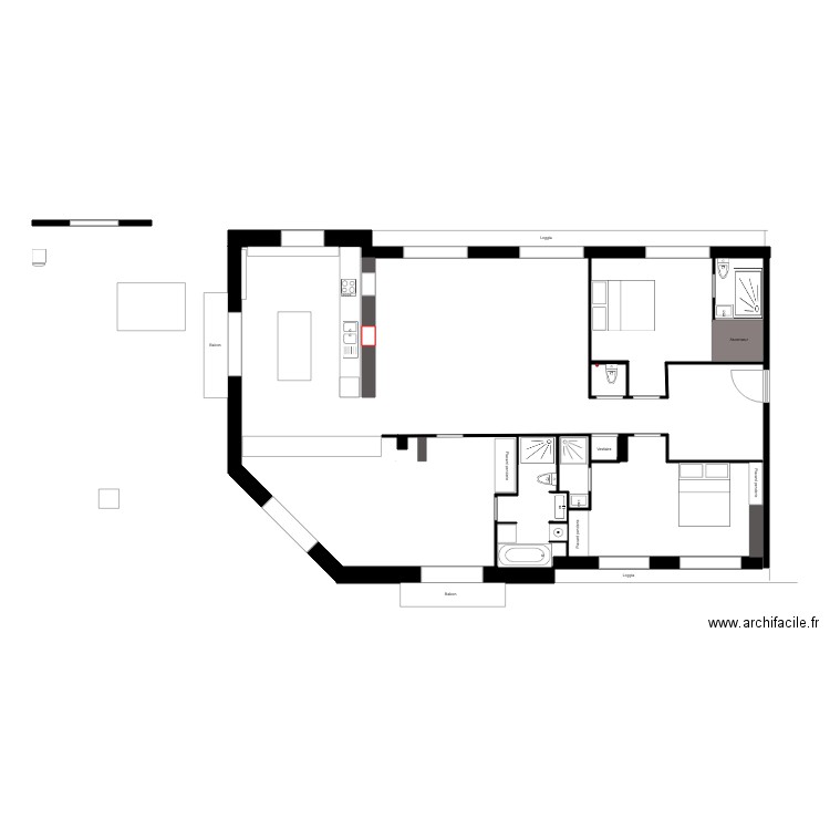 Plan 9 quai Jean Moulin 07 07 2019 V2. Plan de 0 pièce et 0 m2