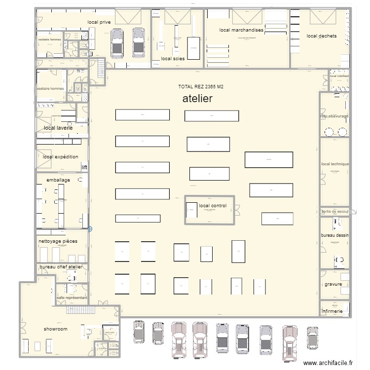 ATELIER FRAIPONT rez 9. Plan de 0 pièce et 0 m2