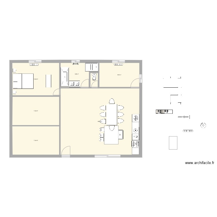 MAISON CONTAINERS . Plan de 0 pièce et 0 m2