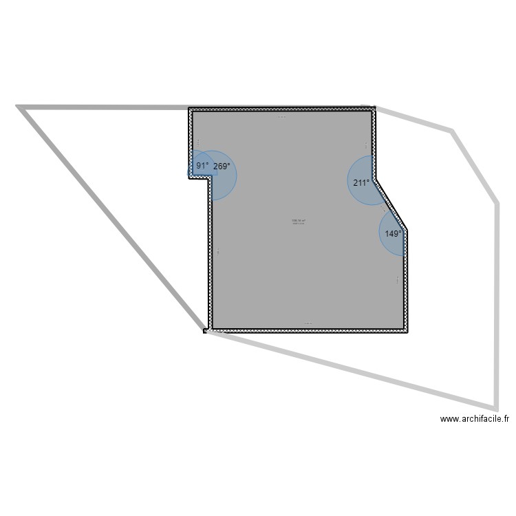 maison parents. Plan de 1 pièce et 108 m2