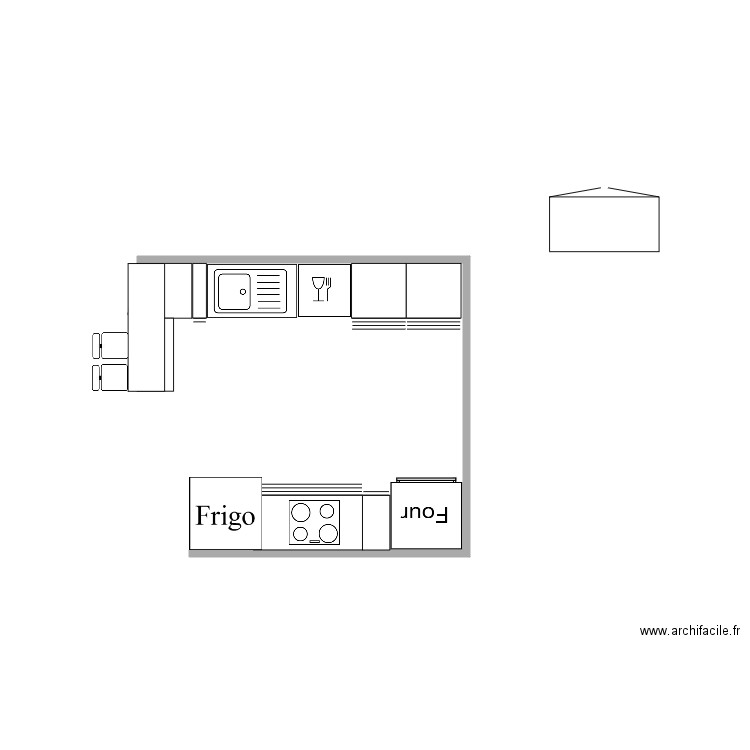 plan cuisine lucie et rémi. Plan de 0 pièce et 0 m2