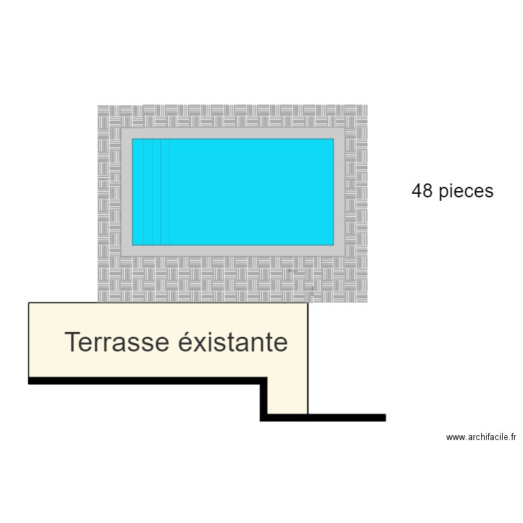 carre corbas. Plan de 0 pièce et 0 m2