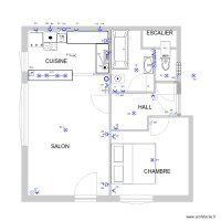 Schéma de position Appartement francoise 