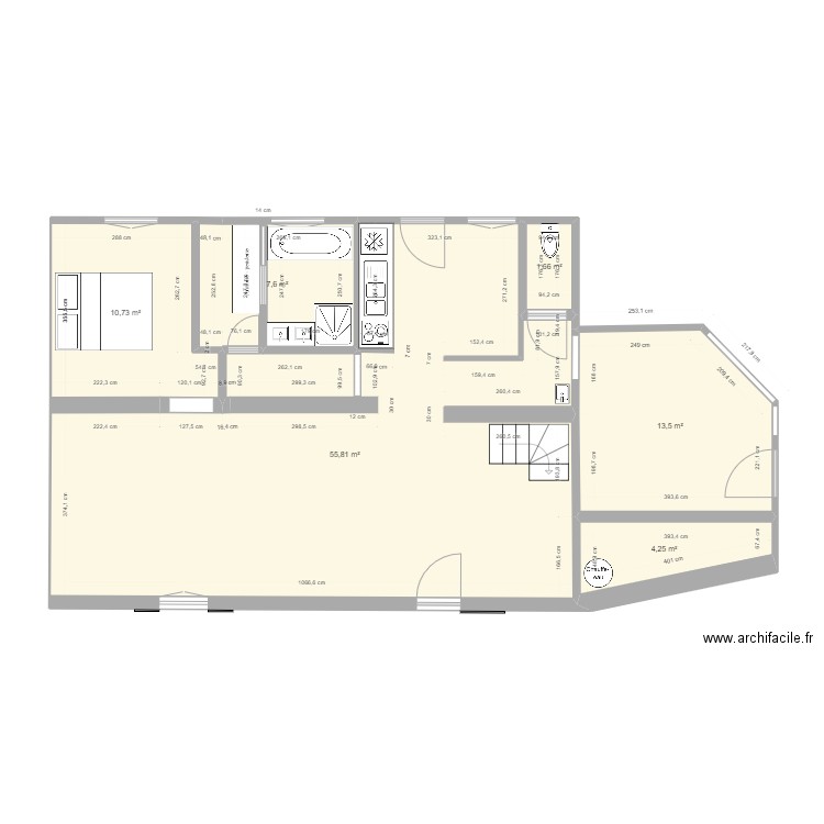 Maison Malvina  RDC. Plan de 0 pièce et 0 m2