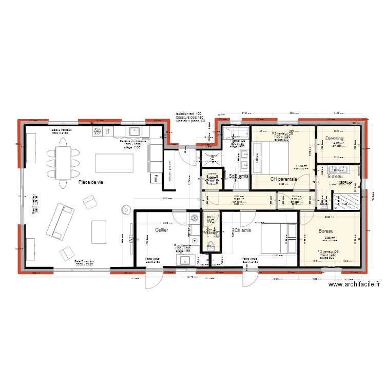 Plan Eymet définitif . Plan de 0 pièce et 0 m2