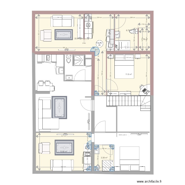 appbussy. Plan de 0 pièce et 0 m2