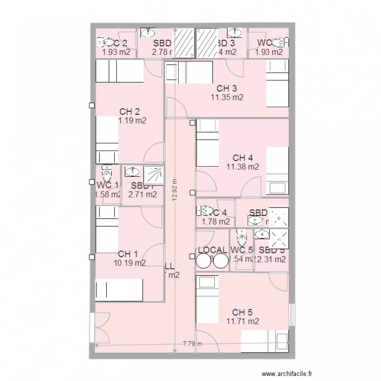 GRANGE ARDOISE 5 CH. Plan de 0 pièce et 0 m2