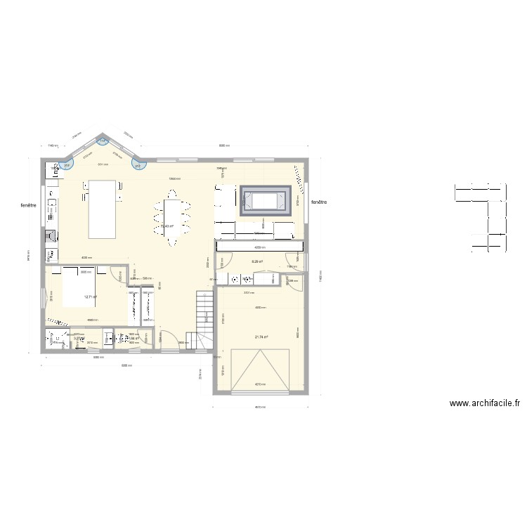 BENJILA V1. Plan de 0 pièce et 0 m2